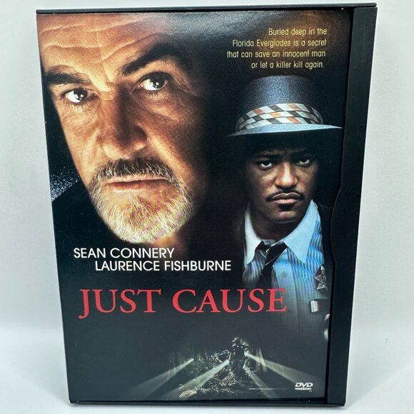 Just Cause DVD Featuring Sean Connery And Laurence Fishburne Warner Bros 1995 R - Picture 2 of 4